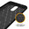 Flexi Slim Carbon Fibre Case for LG Q7 - Brushed Black